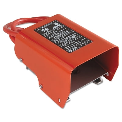 Foot switch assembly for tube threading machine, B-294, for 300 and 535 series threading machines