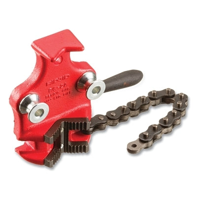 Chain vise with bottom screw, 1/8 in. to 4 in. pipe cap