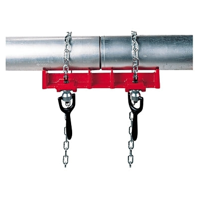 Tornillo de banco para soldar tubos rectos, capacidad de 1/2 pulg. a 8 pulg.
