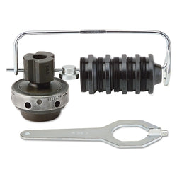 Collet chuck and adapter kit, 1/2 in. to 2 in. NPT, includes (5) adapters/holder/wrench