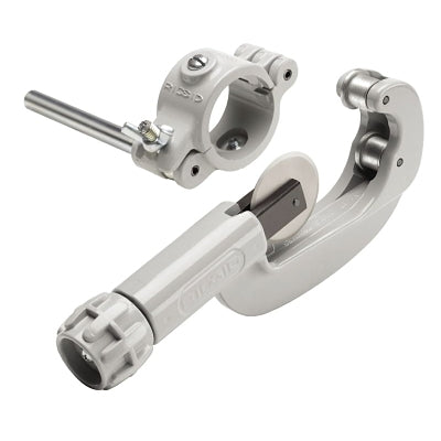 ACSR #87 cable cutter, 14-inch overall length, wheel cutting, 1780,000 cmil to 8 AWG, includes hub support, cutter, and carrying case