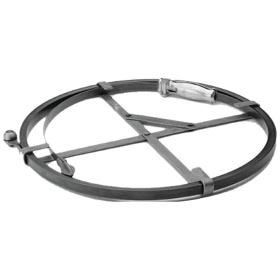 Cintas de alcantarillado planas de una pieza, 3/4 pulg. de ancho, para desagües de 2 pulg. a 4 pulg., 100 pies de largo