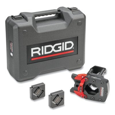 Kit de cabezal de corte de puntal STRUTSLAYR™ para algunas herramientas de prensa de 32 kN. Incluye cabezal, matriz dedicada de 1-5/8" x 1-5/8" y estuche de transporte.
