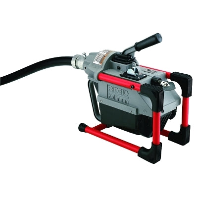 Limpiador de desagües modelo K-60SP, 600 RPM, diámetro de tubería de 1-1/4 pulg. a 4 pulg., con cable de (5) 7/8 x 15 pies