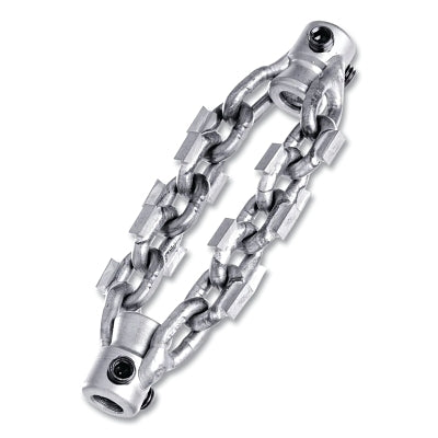 FlexShaft™ penetrating head chain hammer, 5/16 in. cable diameter, 70 ft. long, 3 chains, 2 in. to 4 in. pipes.