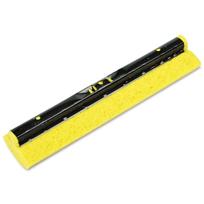 Replacement mop head for steel roller, sponge, 30 cm wide, yellow