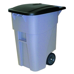 Contenedores Brute Roll Out, 50 gal, HDPE, gris