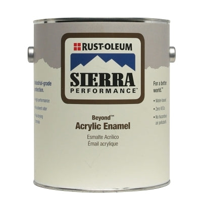 Esmaltes acrílicos multiusos Sierra Performance Beyond, 1 galón, amarillo de seguridad, brillante