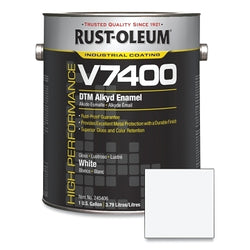Esmalte alquídico DTM de alto rendimiento 7400 System, 1 galón, amarillo de seguridad, alto brillo