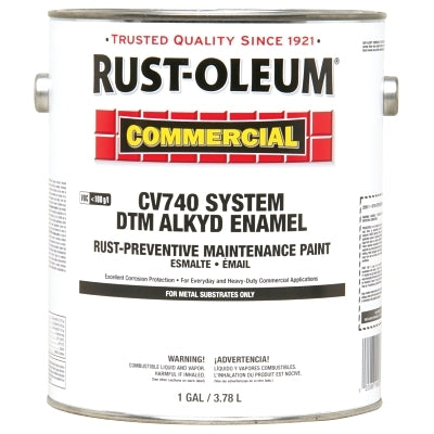 Anti-rust maintenance paint, glossy marine grey alkyd enamel