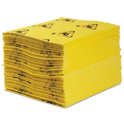 Tapete absorbente de seguridad/químicos de alta visibilidad SPC, ABS, 63 galones, 30 pulgadas x 300 pies