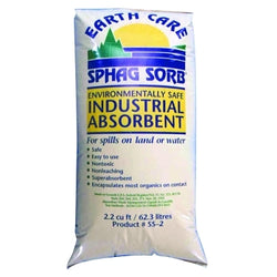 Industrial absorbent, absorbs 12 gallons, covers 2 ft³
