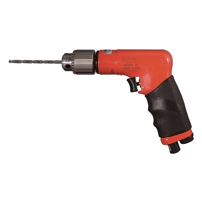 Pistol grip drill, non-reversible, 1 HP, 2600 RPM, 3/8 in. keyless chuck.
