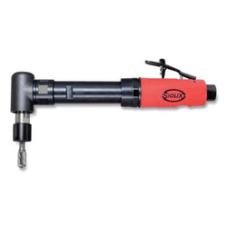 Extended right angle pneumatic sander, 3 inch wheel diameter, 12000 RPM
