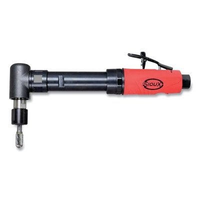 Extended right angle pneumatic sander, 3 inch wheel diameter, 12000 RPM