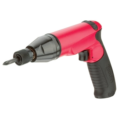 Destornillador con empuñadura de pistola y embrague positivo, 0,4 hp, 2600 rpm, par máximo de 20 in-lb