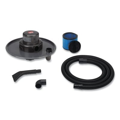 Conjunto de cabezal húmedo/seco de dos etapas, 3.0 hp pico, para tambor de 55 gal, incluye manguera, boquilla, conector y filtro de cartucho