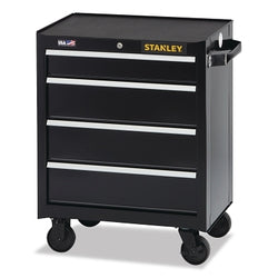 Gabinete de herramientas con ruedas serie 300, 8 cajones, 41 pulgadas, negro