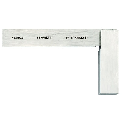 Escuadras para fabricantes de herramientas serie 3020, 3 29/32" x 6", acero inoxidable