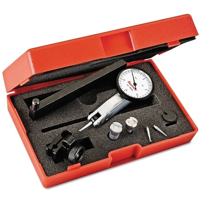 Dial test indicator with dovetail mount, 0-15-0