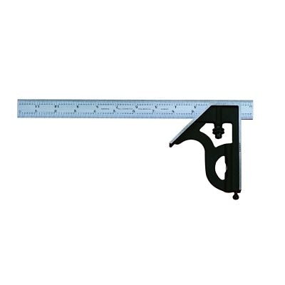 11H Series Combination Squares, 4 1/2" x 12", 1/64" to 1 64", Iron/Steel