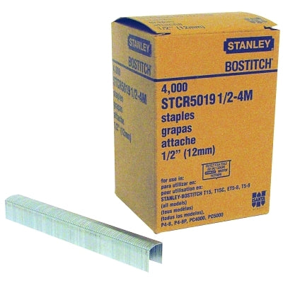Grapa de alta resistencia PowerCrown™, pata de 3/8", ancho de 7/16", acero