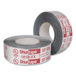 Cinta de lámina de butilo ShurMASTIC® SF 686, 3 pulgadas de ancho, 100 pies de largo, 17 milésimas de pulgada, impresa en plata
