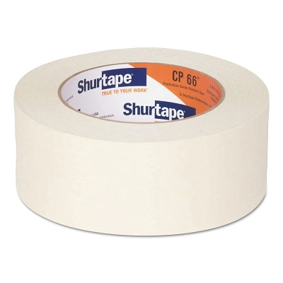 CP 66® Contractor's High-Tack Masking Tape, 12 mm Wide, 60 yd Roll, Natural Color