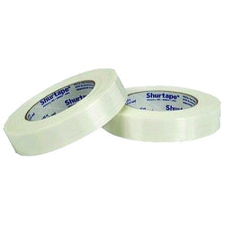 Cinta de flejado de uso general, 2 pulgadas de ancho, 60 yardas de largo, 150 lb/pulgada, blanca