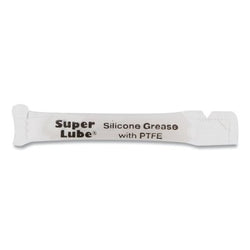 Grasa de silicona dieléctrica y de vacío, tubo de 3 oz, grado NLGI 2, clasificación NSF H1 de grado alimenticio