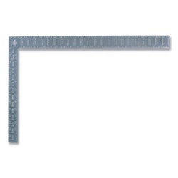 Escuadra de aluminio para vigas, 24 pulgadas de largo, graduación de 1/8 de pulgada