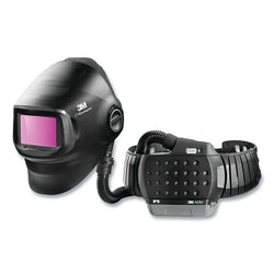 Casco de soldadura de alta resistencia Speedglas™ G5-01 con conjunto PAPR 3M™ Adflo™, tono 3, negro, 2,8" de ancho, 4,3" de largo