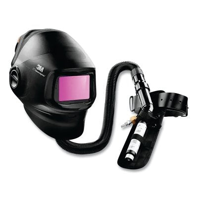 Casco de soldadura Speedglas™ G5 con conjunto de válvula de enfriamiento V-100 Vortex™, g5-01, resistente, sin ADF, negro