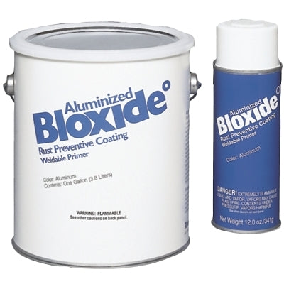 Bloxide° Recubrimiento de imprimación soldable antioxidante, 12 oz, lata de aerosol, color plateado