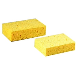 Esponja de celulosa, 3-2/3 pulgadas x 6-2/25 pulgadas x 1,55 pulgadas, amarilla