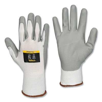 Polyurethane (PU) coated handling gloves, 1764, small, black