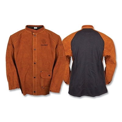 Chaqueta de soldadura resistente al fuego FreedomFlex™, 6360VM, Westex® FR7A®/Indura®, XL, verde