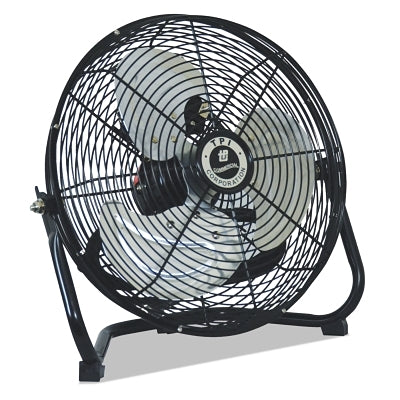 Commercial floor fans, 18 inches, 1/5 hp, steel