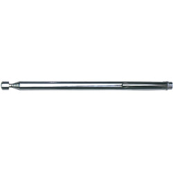 Telescopic magnetic pickup tool, 10 lb load capacity, 1/2 in. diameter, 5-3/4 in. to 25-3/4 in. long, pocket clip