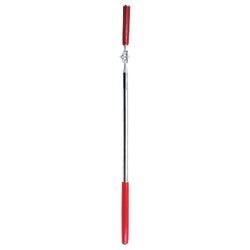 Extra-long telescopic magnetic pickup tool, 3 lb load capacity, 1/2 in. diameter, 16-3/4 in. to 26-3/4 in. long