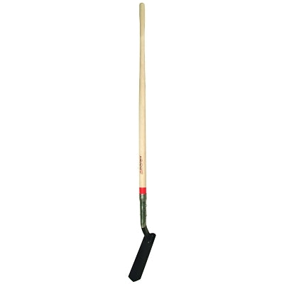 Pala de drenaje, hoja de 16" de largo x 4,75" de ancho, mango recto de madera dura de América del Norte de 48"