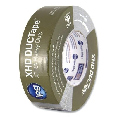 Cinta adhesiva Xhd, 3 pulgadas de ancho x 60 yardas de largo, plateada