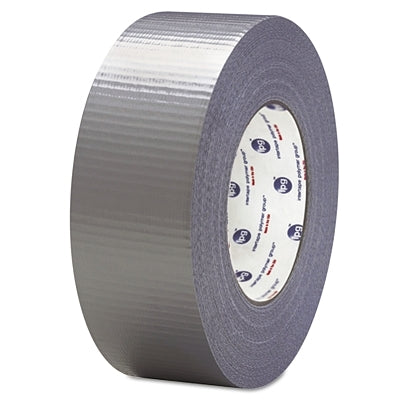 Cinta adhesiva de PET/PE de uso general, color plata, 48 mm x 54,8 m