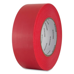 PE 7 Polyethylene Tape, 60 yd long, 2 in wide, red