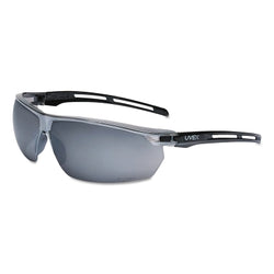 Gafas selladas Tirade, lentes SCT-Reflect 50, UvextraAF, montura negra/gris, TPR