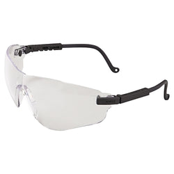 Gafas Falcon, lentes color espresso, policarbonato, antivaho, montura negra, nailon