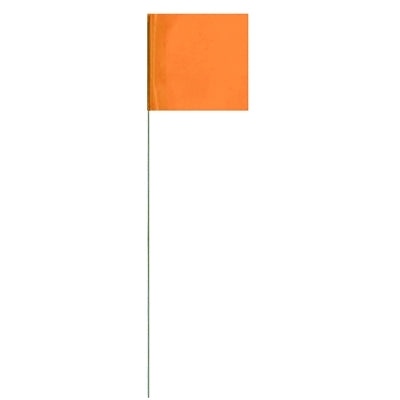 Stake flag, 4 x 5 inches, 24 inches tall, blue