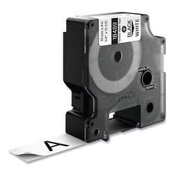 Industrial Rhino™ Flexible Nylon Label Cartridge, 19 mm wide x 35 m long, black printing on yellow background