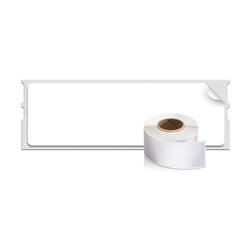 Etiqueta de impresora duradera LW, rollo de 700, 2,54 cm de alto x 8,99 cm de ancho, color blanco