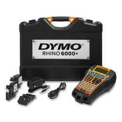 Rhino 6000+ label printer kit, includes carrying case